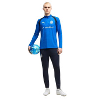 PUMA Olympique Marseille Trainingspak 1/4-Zip 2026-2027 Blauw Donkerblauw Wit