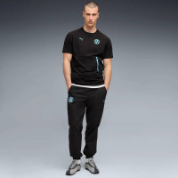 PUMA Olympique Marseille Pumatech Woven Trainingsbroek 2026-2027 Zwart Blauw