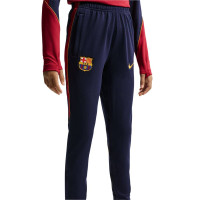 Nike FC Barcelona Strike Tracksuit 1/4-Zip 2026-2027 Kids Red Dark Blue Yellow