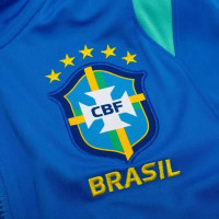 Nike Brazilië Academy Pro Trainingsjack 2026-2028 Blauw Goud