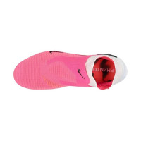 Nike Phantom 6 High Elite IJzeren-Nop Voetbalschoenen (SG) Wit Felroze Zwart