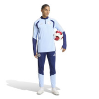 adidas Ajax Trainingspak 1/4-Zip 2026-2027 Lichtblauw Donkerblauw