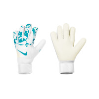 Nike Match Goalkeeper Gloves White Turquoise