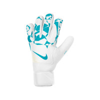 Nike Match Goalkeeper Gloves White Turquoise