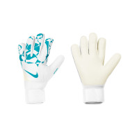 Nike Vapor Grip3 Goalkeeper Gloves White Turquoise