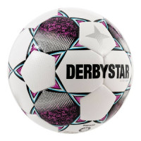 Derbystar Classic Energy Light II Football 8 x 1 Panels Size 5 White Pink Blue Black