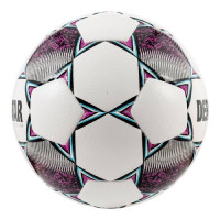 Derbystar Classic Energy Light II Football 8 x 1 Panels Size 5 White Pink Blue Black
