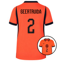 Nike Netherlands Geertruida 2 Home Shirt 2026-2028 Kids