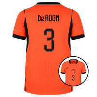 Nike Netherlands De Roon 3 Authentic Home Shirt 2026-2028 Kids