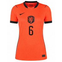 Nike Netherlands Van Hecke 6 Home Shirt 2026-2028 Women
