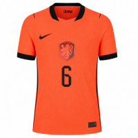 Nike Netherlands Van Hecke 6 Authentic Home Shirt 2026-2028 Kids