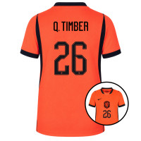Nike Nederland Q. Timber 26 Thuisshirt 2026-2028 Kids