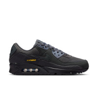 Nike Sneakers Air Max 90 Premium Zwart Antraciet Donkerblauw Geel