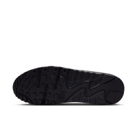 Nike Air Max 90 Premium Sneakers Zwart Antraciet Donkerblauw Geel