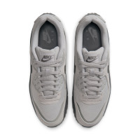 Nike Air Max 90 Premium Sneakers Beige Black Dark Grey Neon Green