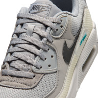 Nike Air Max 90 Premium Sneakers Grijs Zilvergrijs Zwart Turquoise