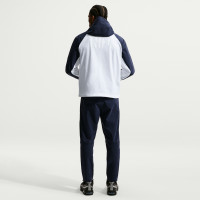 Nike Tottenham Hotspur Tech Woven Windrunner Jack Wit Donkerblauw
