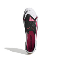 adidas Predator Elite FT Artificial Grass Football Boots (AG) White Black Pink