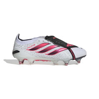 adidas Predator Elite FT Iron Stud Football Boots (SG) White Black Pink