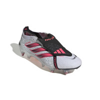 adidas Predator Elite FT Iron Stud Football Boots (SG) White Black Pink