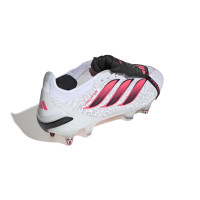 adidas Predator Elite FT Iron Stud Football Boots (SG) White Black Pink