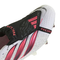 adidas Predator Elite FT Iron Stud Football Boots (SG) White Black Pink