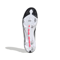adidas Predator League Laceless Grass Football Boots (FG) White Black Pink