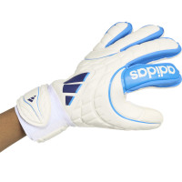 adidas Copa Match Fingersave Keepershandschoenen Kids Wit Blauw Donkerblauw