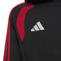 adidas Manchester United Trainingspak Hooded 2026-2027 Kids Zwart Rood Wit