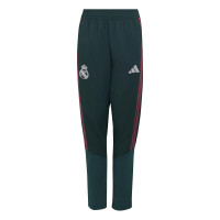 adidas Real Madrid Presentatie Trainingspak 2026-2027 Kids Donkergroen Roze Wit