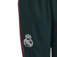 adidas Real Madrid Presentatie Trainingspak 2026-2027 Kids Donkergroen Roze Wit