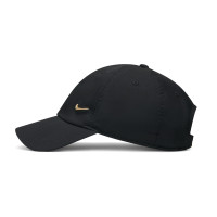 Nike Dri-FIT Club Pet Metallic Swoosh Zwart Goud