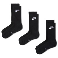 Nike Everyday Elevated Crew Socks 3-Pack Black White