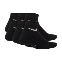 Nike Everyday Socks Mid-Calf 6-Pack Kids Black White