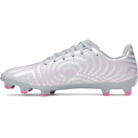 Under Armour Shadow Select 4 Grass Football Boots (FG) Grey Black Pink