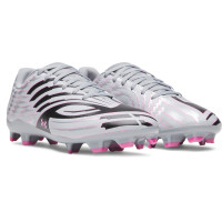 Under Armour Shadow Select 4 Grass Football Boots (FG) Grey Black Pink