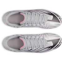 Under Armour Shadow Select 4 Grass Football Boots (FG) Grey Black Pink