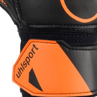 Uhlsport FM Soft Resist+ Flex Frame Goalkeeper Gloves Black Orange