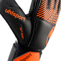 Uhlsport FM Soft Resist+ Flex Frame Goalkeeper Gloves Kids Black Orange