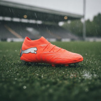 PUMA Future 9 Ultimate IJzeren-Nop Voetbalschoenen (SG) Felrood Zilver Zwart