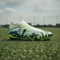PUMA Future 9 Ultimate Creativity Gras Voetbalschoenen (FG) Groen Zwart Wit