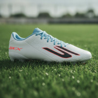 Skechers SKX_2 Club Gras / Kunstgras Voetbalschoenen (MG) Wit Blauw Oranje