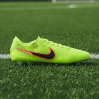 Nike Tiempo Legend 10 Elite Gras Football Boots (FG) Neon Yellow Black Orange
