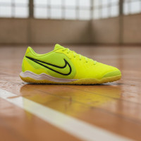 Nike Tiempo Legend 10 Academy Indoor Football Boots (IN) Neon Yellow Black Orange