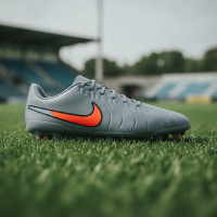 Nike Tiempo Legend 10 Club Grass/Artificial Grass Football Boots (MG) Light Blue Bright Red Black