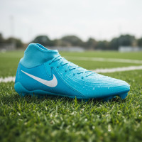 Nike Phantom Luna II Academy Gras / Kunstgras Voetbalschoenen (MG) Blauw Wit