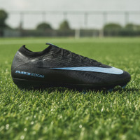 Nike Zoom Mercurial Vapor 16 Elite Gras Voetbalschoenen (FG) Zwart Lichtblauw