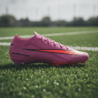 Nike Zoom Mercurial Vapor 16 Elite Gras Football Boots (FG) Pink Bright Red Light Blue
