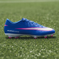 Nike Zoom Mercurial Vapor 16 Academy Grass/Artificial Grass Football Boots (MG) Blue White Hot Pink