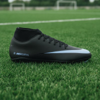 Nike Mercurial Superfly 10 Club Gras / Kunstgras Voetbalschoenen (MG) Zwart Lichtblauw